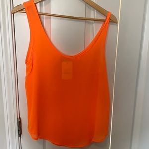 NWT Neon orange tank
